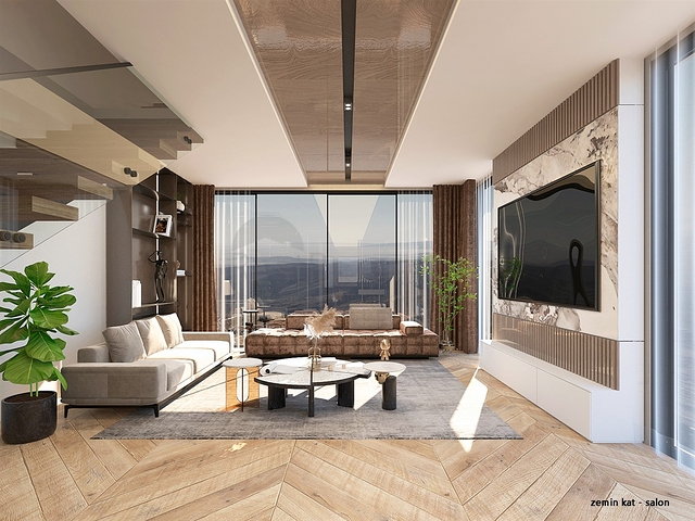 4+1-Villa in Altynkale - Antalya 