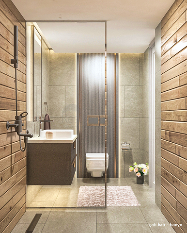 4+1-Villa in Altynkale - Antalya 