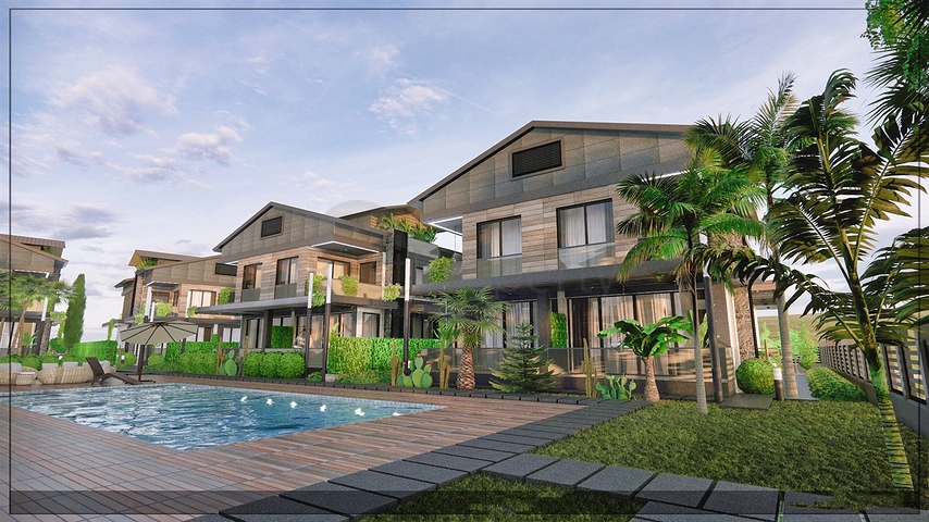 4+1-Villa in Altynkale - Antalya 