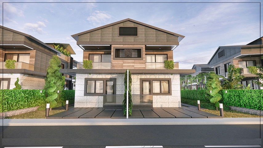 4+1-Villa in Altynkale - Antalya 