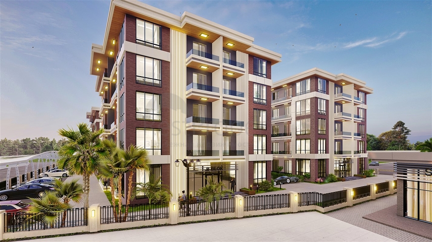 Apartments mit 1+1 und 2+1 Grundrissen in der Region Doshemealty - Antalya 