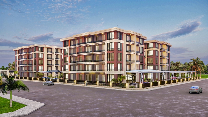 Apartments mit 1+1 und 2+1 Grundrissen in der Region Doshemealty - Antalya 