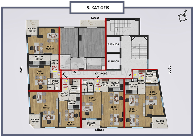 Investitionsprojekt im Zentrum von Antalya 