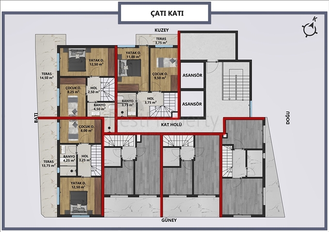 Investitionsprojekt im Zentrum von Antalya 