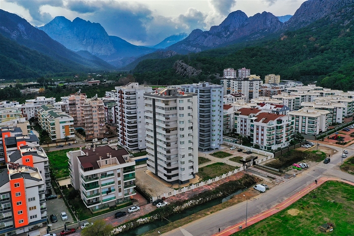 Wohnung mit 3+1 Grundriss im Wohnbezirk Sarysu - Antalya 