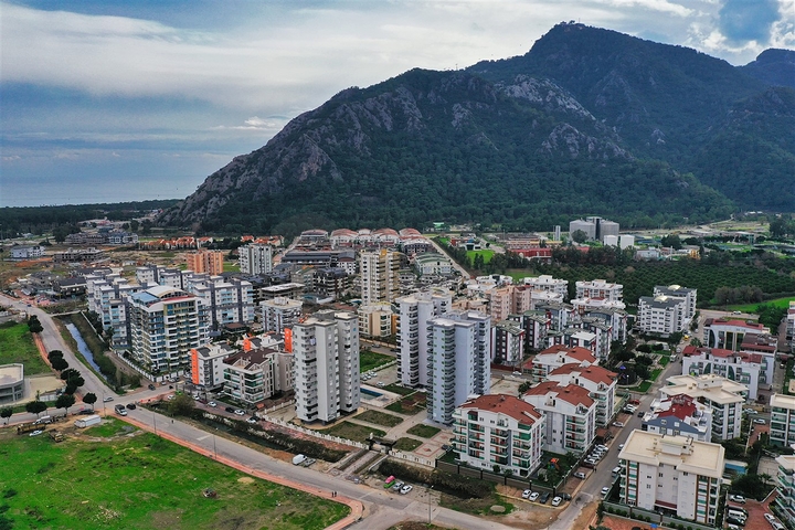 Wohnung mit 3+1 Grundriss im Wohnbezirk Sarysu - Antalya 