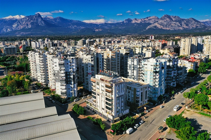 Wohnung 4+2 Duplex im Wohnbezirk Siteler - Antalya 