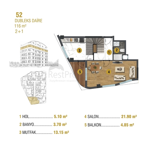 Investitionsprojekt im Bezirk Sinan - Antalya