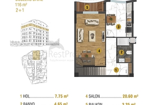 Investitionsprojekt im Bezirk Sinan - Antalya