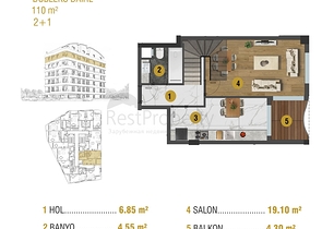 Investitionsprojekt im Bezirk Sinan - Antalya