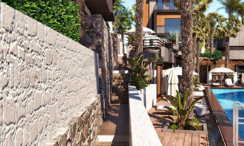 4+1-Villen im Stadtteil Side - Antalya 