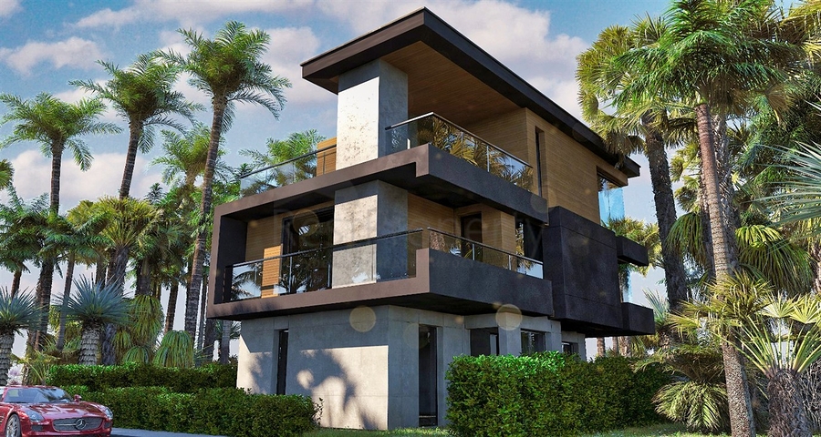 4+1-Villen im Stadtteil Side - Antalya 