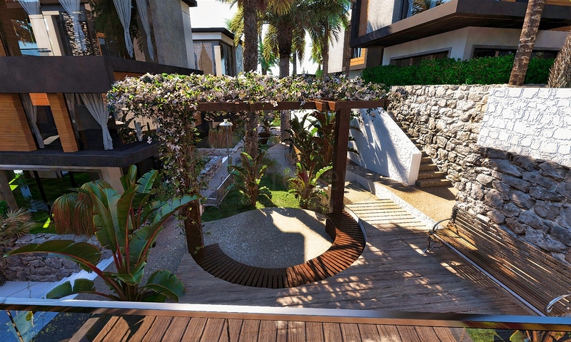 4+1-Villen im Stadtteil Side - Antalya 