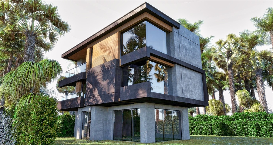 4+1-Villen im Stadtteil Side - Antalya 