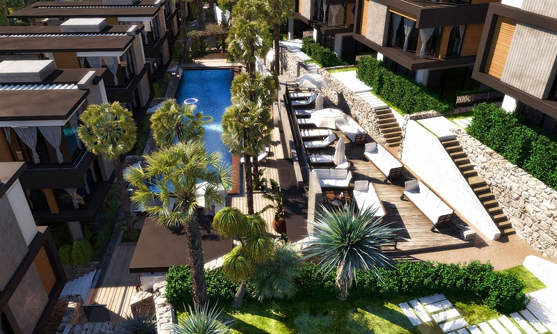 4+1-Villen im Stadtteil Side - Antalya 