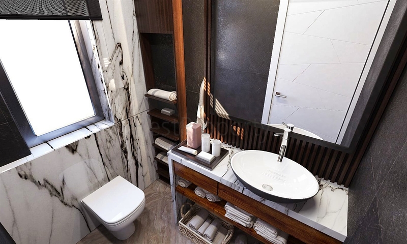 4+1-Villen im Stadtteil Side - Antalya 