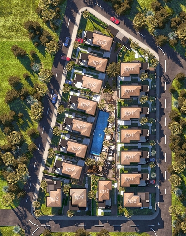 4+1-Villen im Stadtteil Side - Antalya 