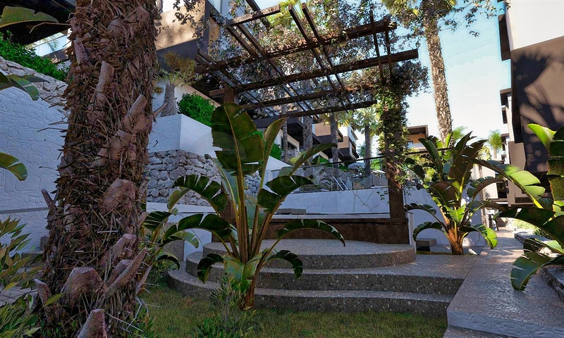 4+1-Villen im Stadtteil Side - Antalya 