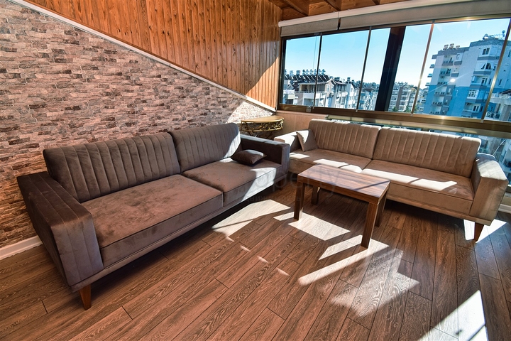 Wohnung mit 3+1 Grundriss in der Wohngegend Persimmon - Antalya 