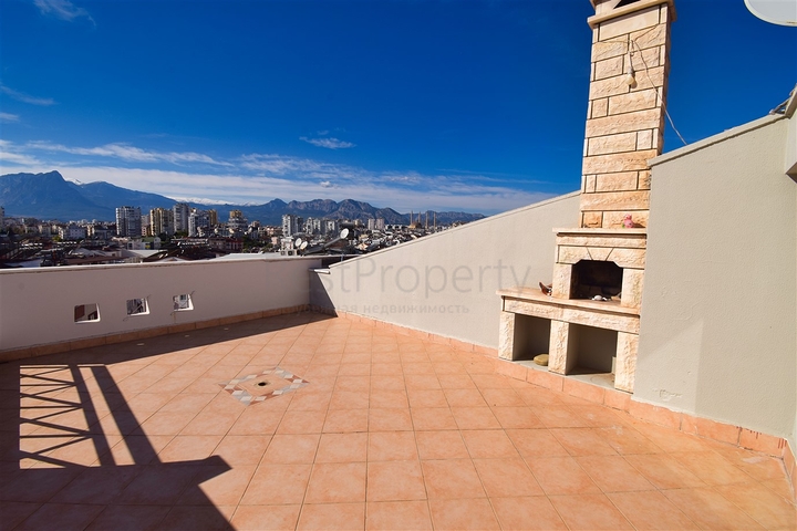 Wohnung 6+1 Duplex im Wohnbezirk Pynarbaşı - Antalya 