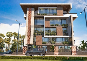 Wohnungen planen 2+1,3+1 und 4+1 Maisonette im Wohnbezirk Persimmon - Antalya 