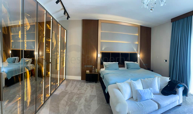 Villa mit 5+1 Grundrissen in der Region Doshemealty - Antalya 