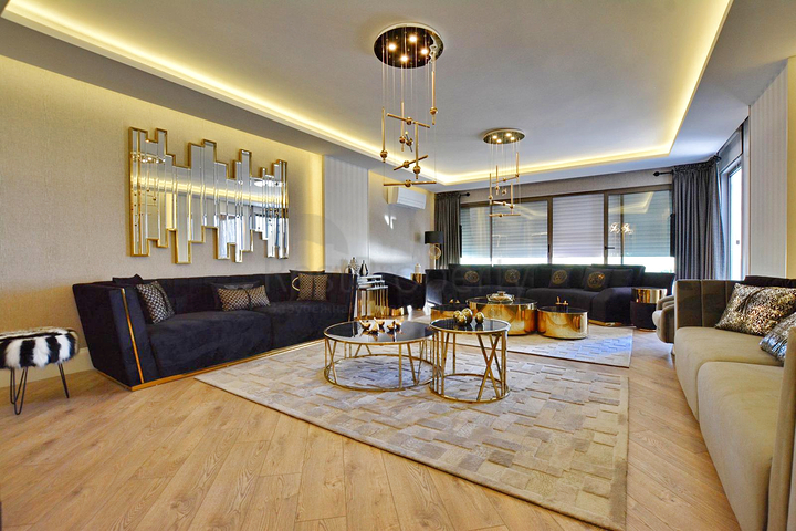 3+1 Wohnung im Stadtteil Bahceli Evler - Antalya 