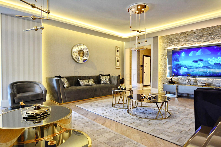 3+1 Wohnung im Stadtteil Bahceli Evler - Antalya 