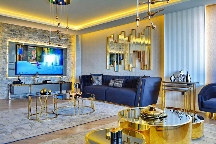 3+1 Wohnung im Stadtteil Bahceli Evler - Antalya 