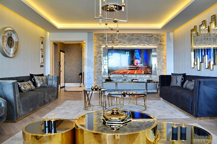 3+1 Wohnung im Stadtteil Bahceli Evler - Antalya 