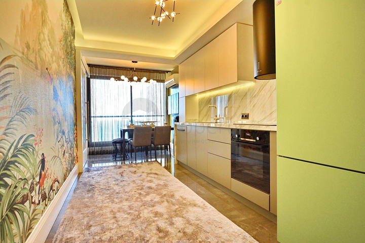 3+1 Wohnung im Stadtteil Bahceli Evler - Antalya 