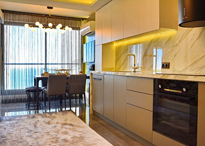 3+1 Wohnung im Stadtteil Bahceli Evler - Antalya 