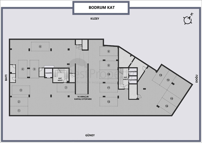 Investitionsprojekt im Zentrum von Antalya 