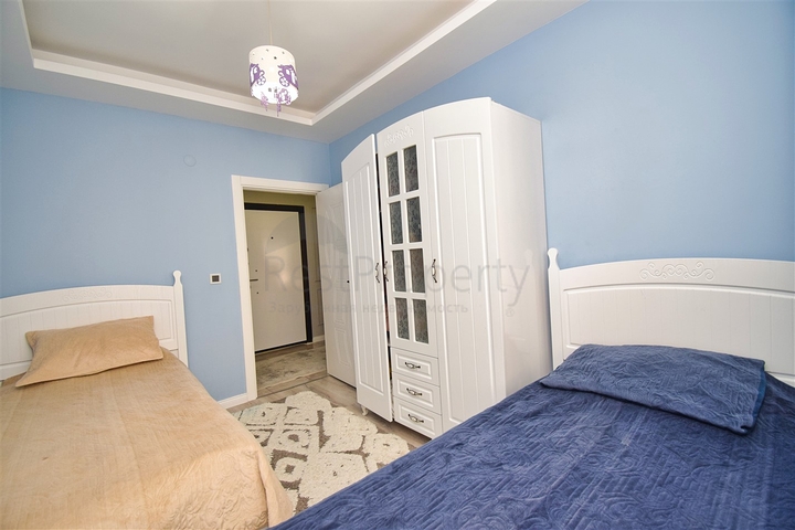 2+1 Wohnung im Wohnbezirk Kyzyltoprak - Antalya 