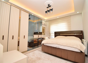 2+1 Wohnung im Wohnbezirk Kyzyltoprak - Antalya 