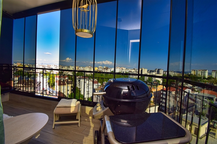 Apartment mit 3+1 Grundriss in der Wohngegend Gyursou - Antalya 