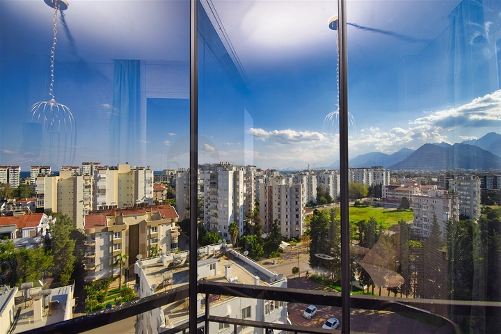 Apartment mit 3+1 Grundriss in der Wohngegend Gyursou - Antalya 