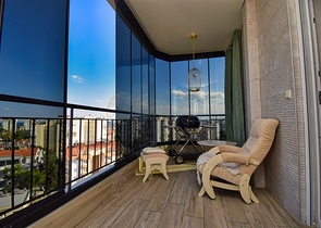 Apartment mit 3+1 Grundriss in der Wohngegend Gyursou - Antalya 