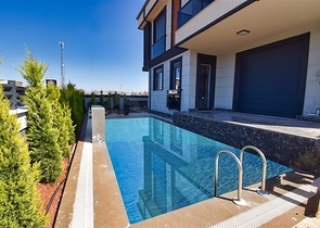 Villa mit 5+1 Grundrissen in der Region Doshemealty - Antalya 