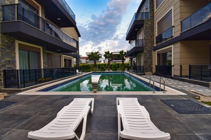 1+1 Wohnung in einem prestigeträchtigen Komplex im Stadtteil Belek - Antalya  1+1 Wohnung in einem prestigeträchtigen Komplex im Stadtteil Belek - Antalya