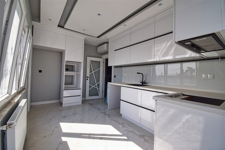 3+1 Wohnung im Wohnbezirk Altynkum - Antalya 