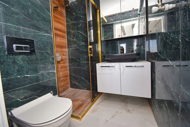 3+1 Wohnung im Wohnbezirk Altynkum - Antalya 