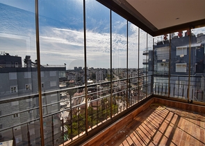 3+1 Wohnung im Wohnbezirk Altynkum - Antalya 