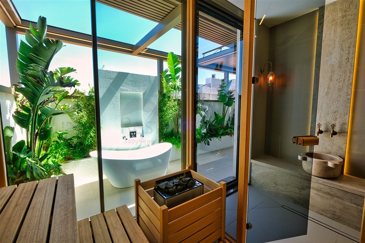 Villa mit 4+2 Grundrissen im Wohnbezirk Altynkale - Antalya 