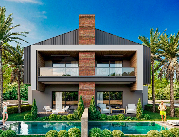 Villen in einem 4+1-Komplex in der Region Doshemealty - Antalya 