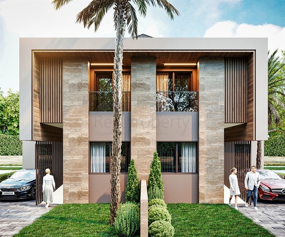 Villen in einem 4+1-Komplex in der Region Doshemealty - Antalya 