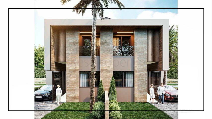 4+1-Villen im Stadtteil Doshemealty - Antalya 