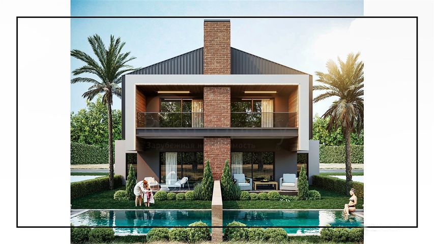 4+1-Villen im Stadtteil Doshemealty - Antalya 