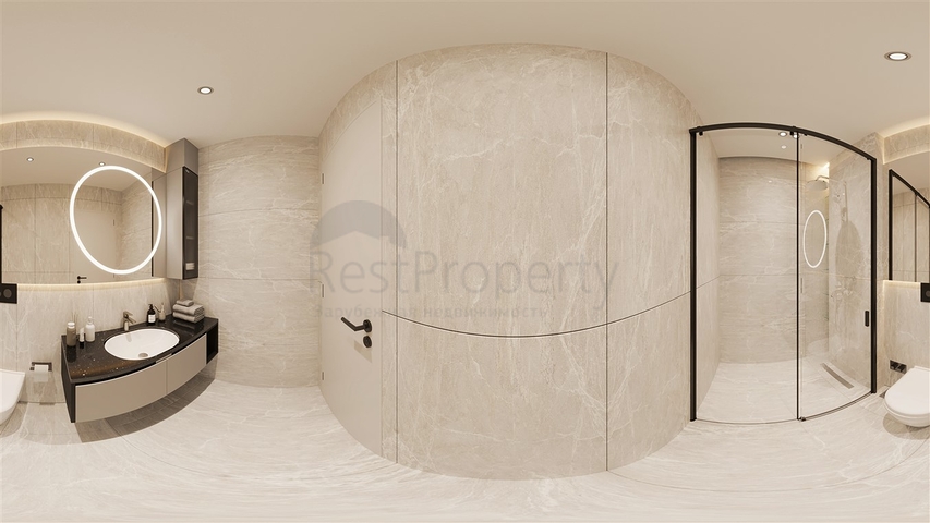 2+1-Apartments im Stadtteil Mollayusuf - Antalya