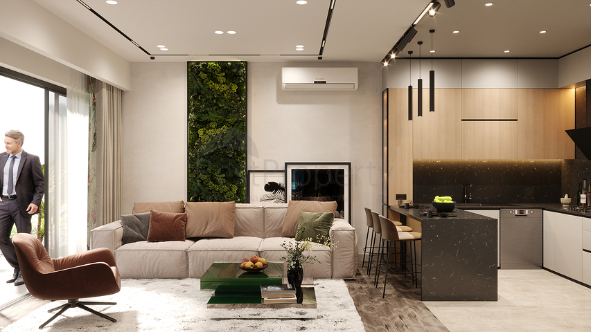 2+1-Apartments im Stadtteil Mollayusuf - Antalya